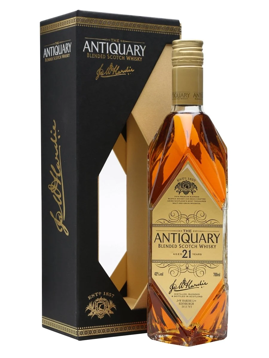 Antiquary 21 Year Old Gold Box Blended Scotch Whisky | 700ML - Whiskey