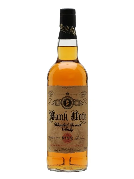 Bank Note 5 Year Old Blended Scotch Whisky | 700ML - Whiskey