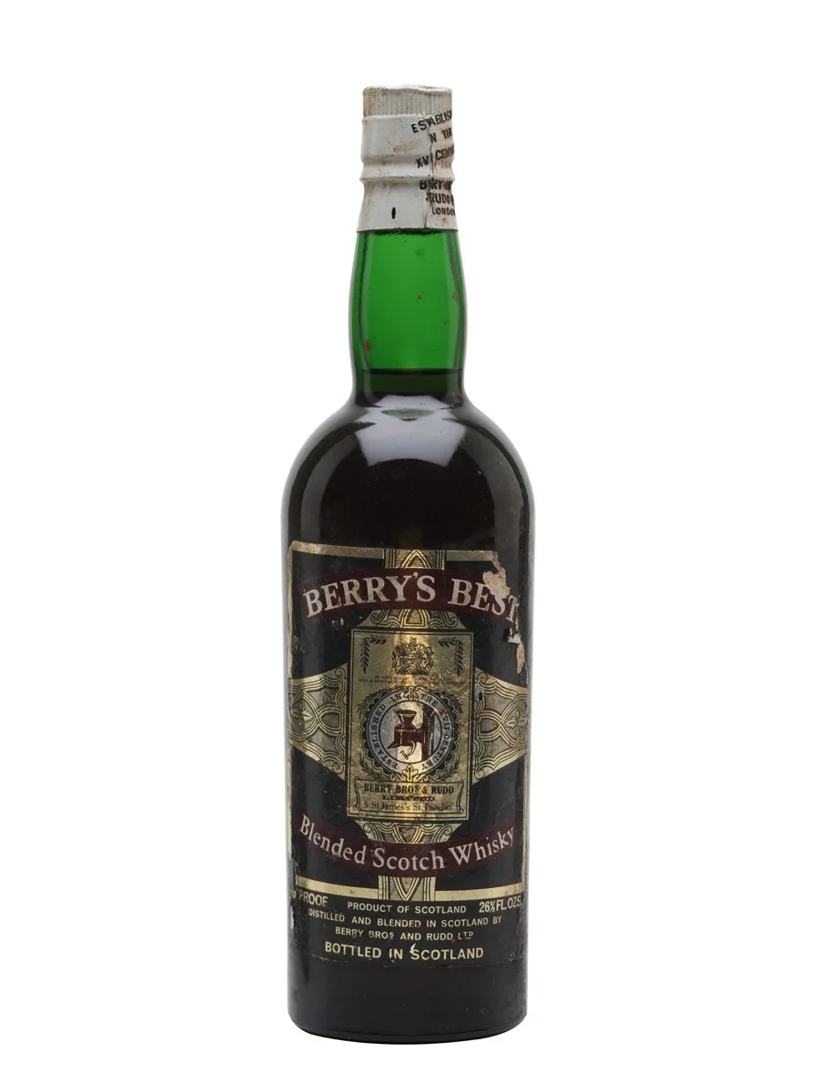 Berry's Best Blended Scotch Bot.1960s Blended Scotch Whisky | 700ML - Whiskey