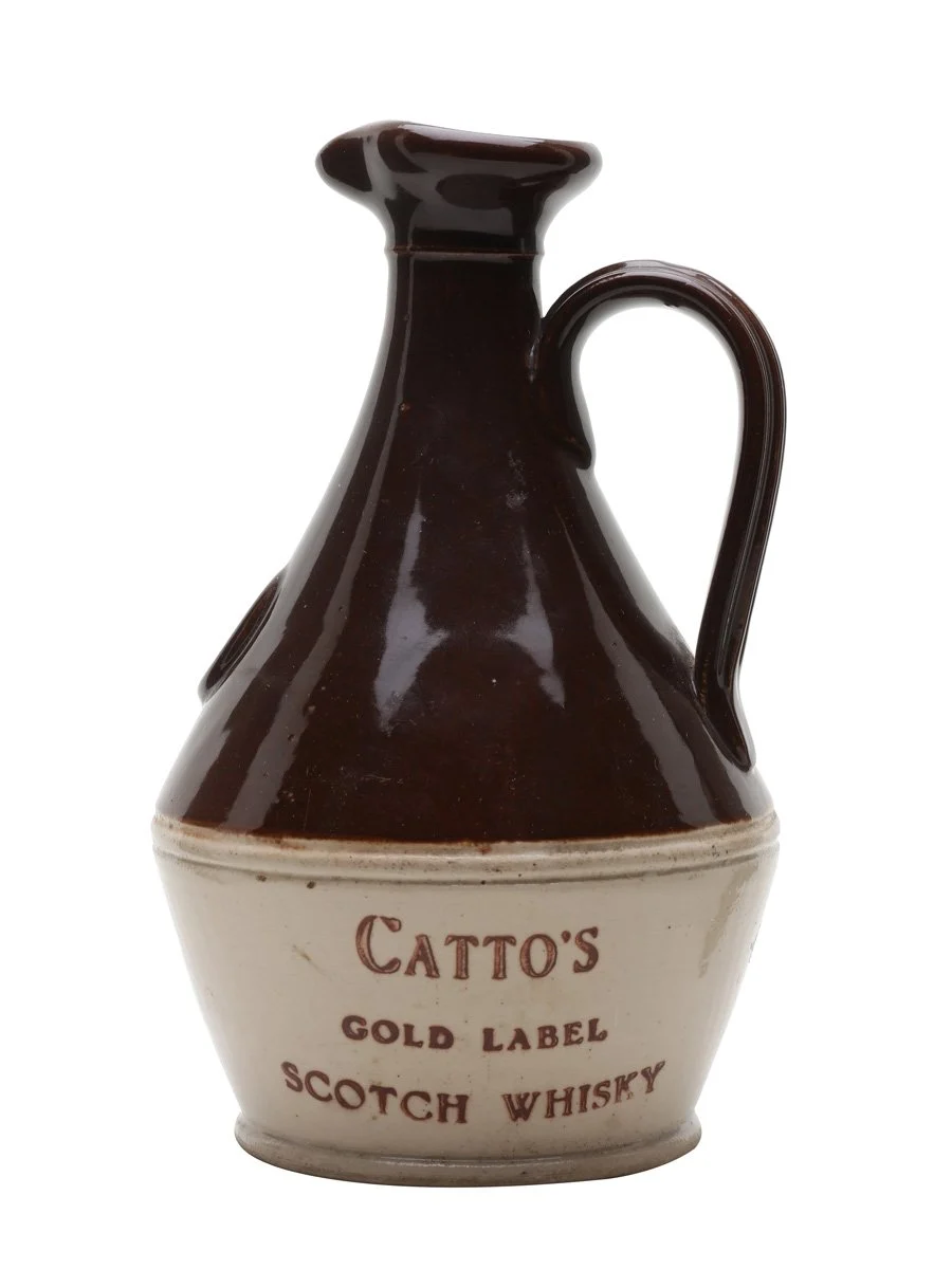 Catto's Gold Label 1953 New Zealand Royal Visit Blended Scotch Whisky - Whiskey