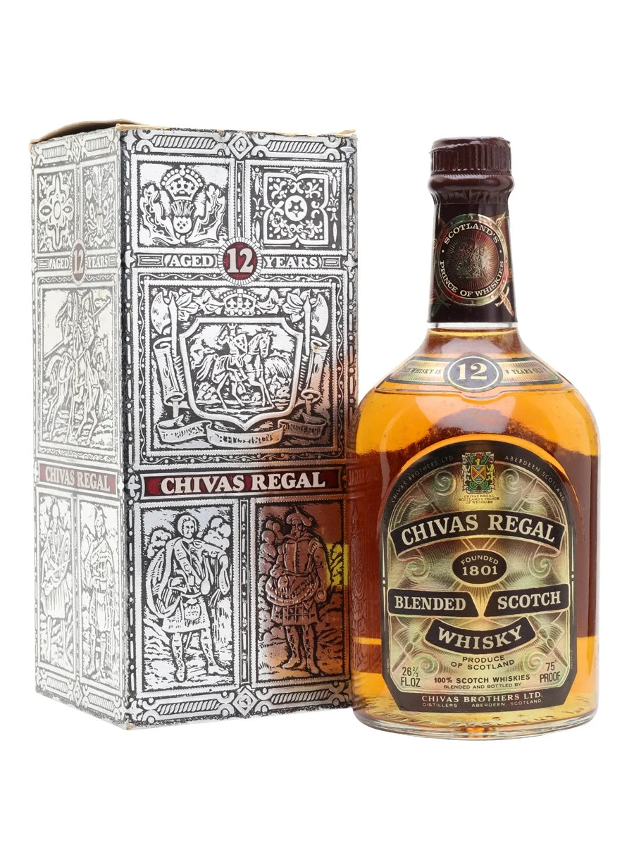 Chivas Regal 12 Year Old Bot.1970s Blended Scotch Whisky - Whiskey