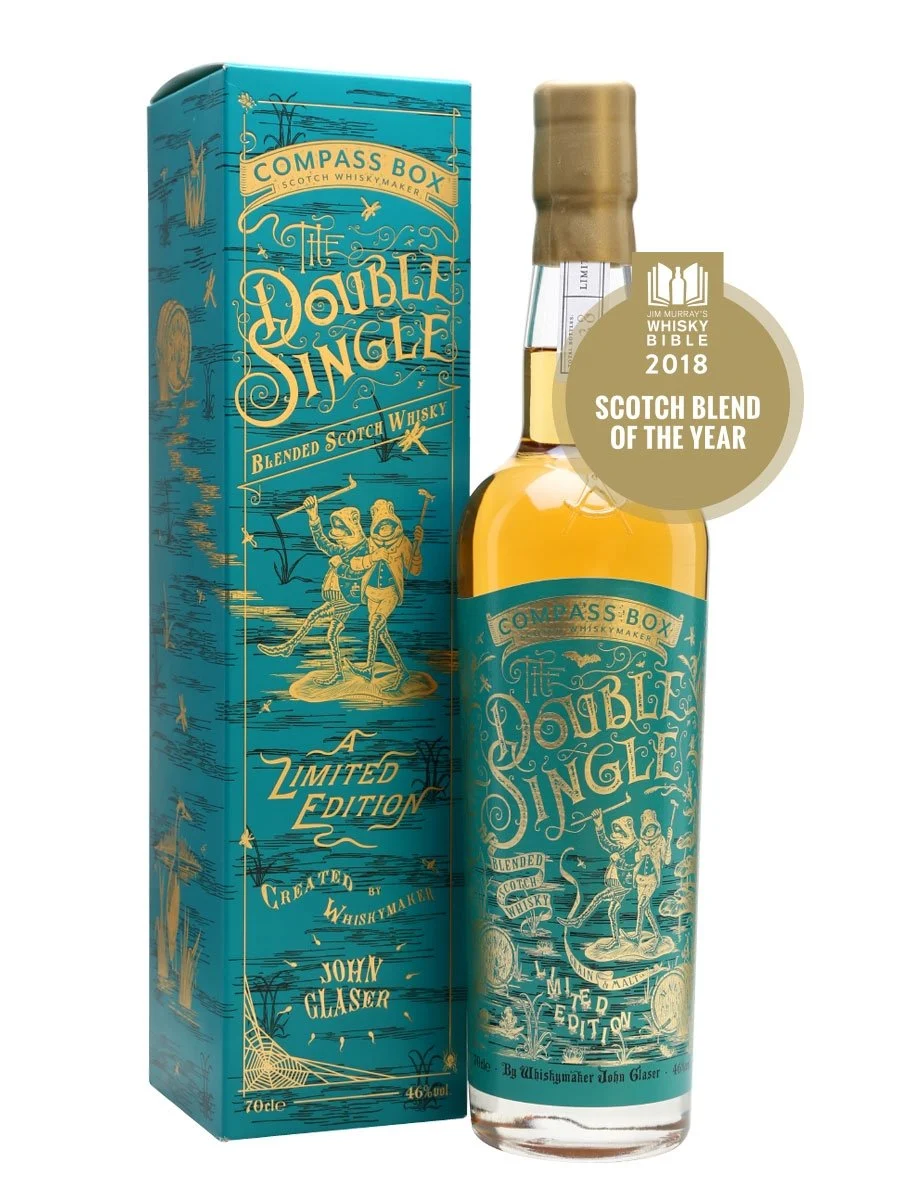 Compass Box Double Single 2017 Release Blended Scotch Whisky | 700ML - Whiskey