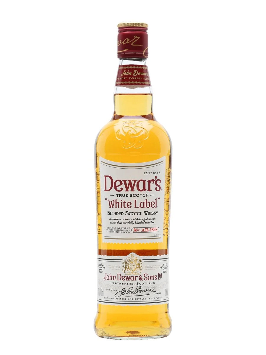 Dewar's White Label Blended Scotch Whisky - Whiskey