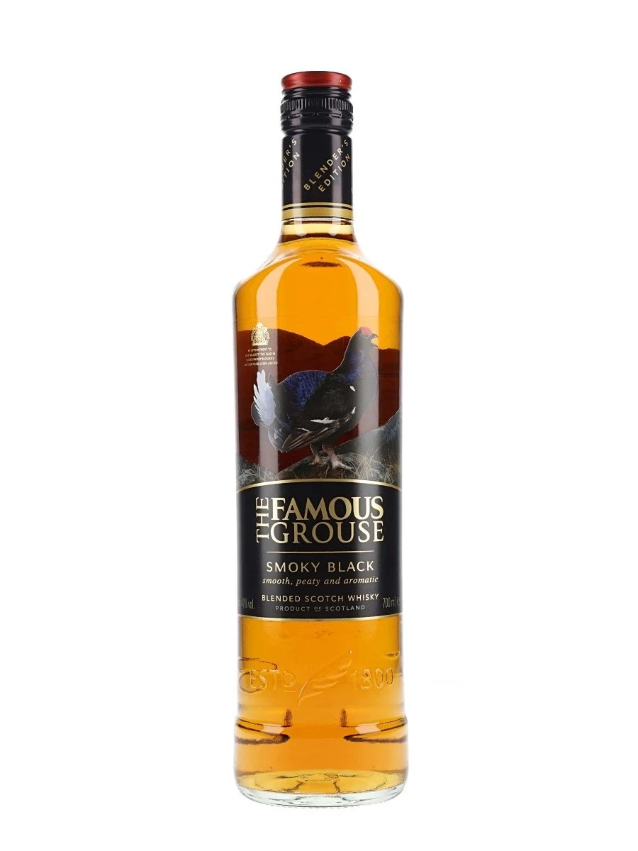The Famous Grouse Smoky Black Blended Scotch Whisky | 700ML - Whiskey