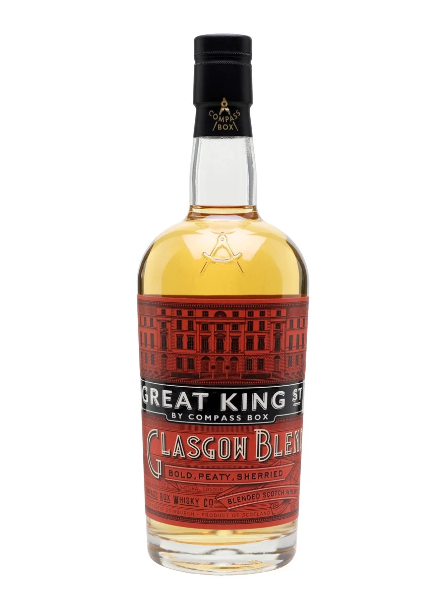 Compass Box Great King Street Glasgow Blend Blended Scotch Whisky | 700ML - Whiskey