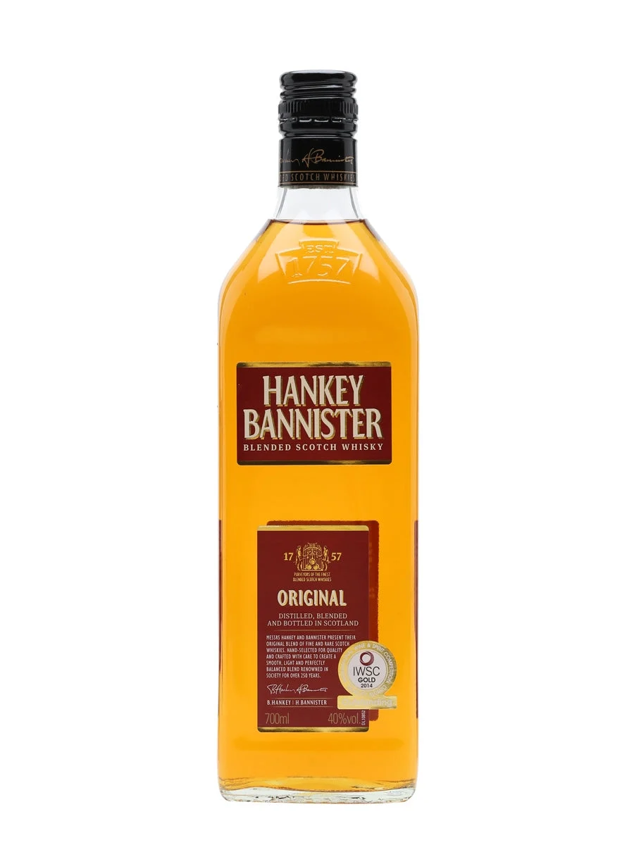 Hankey Bannister Original Blended Scotch Whisky | 700ML - Whiskey