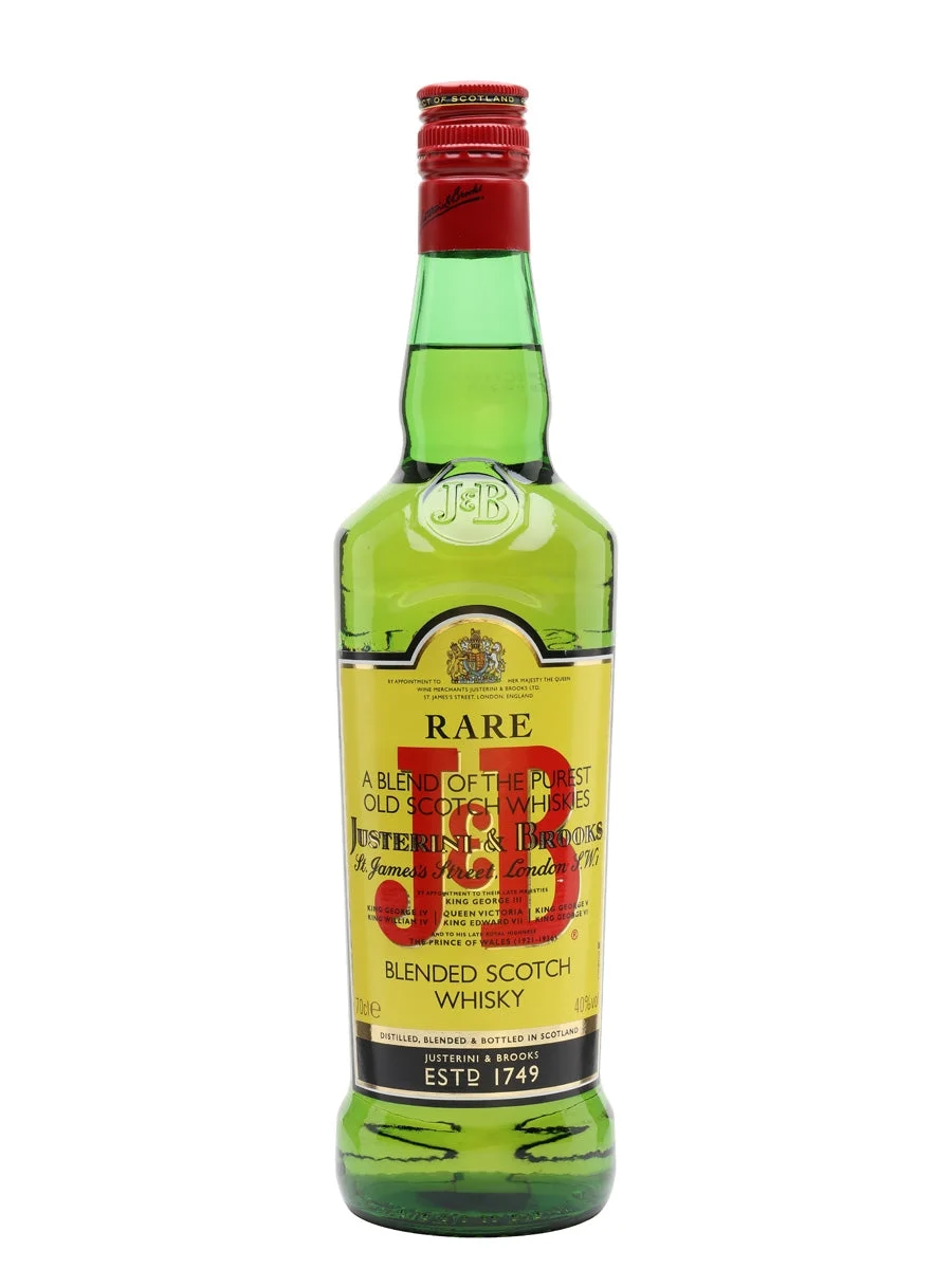 J&B Rare Blended Scotch Whisky | 700ML - Whiskey
