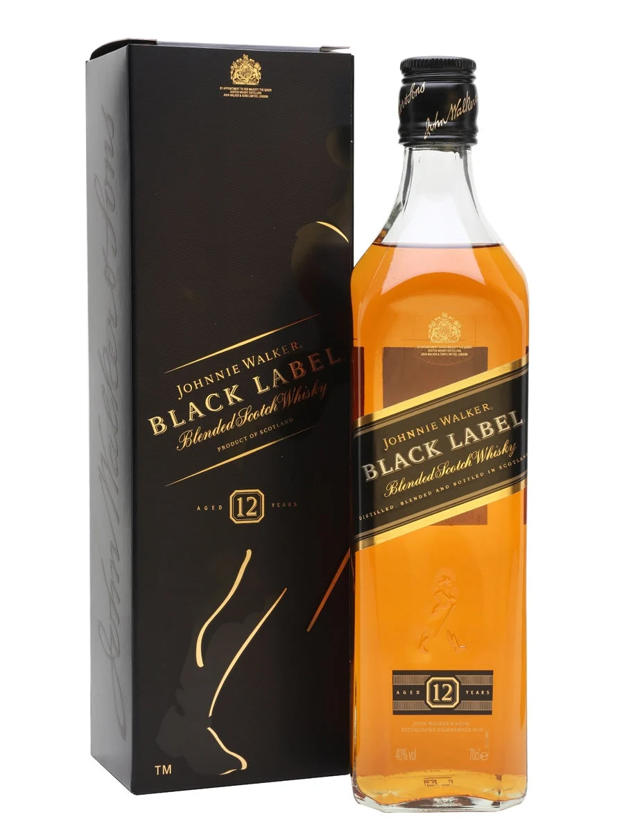Whisky Johnnie Walker Black Label 12 años
