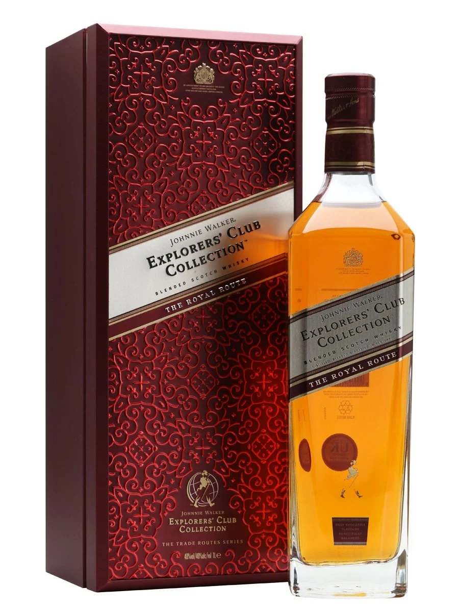 Johnnie Walker The Royal Route Explorer's Club Collection Blended Scotch Whisky | 1L