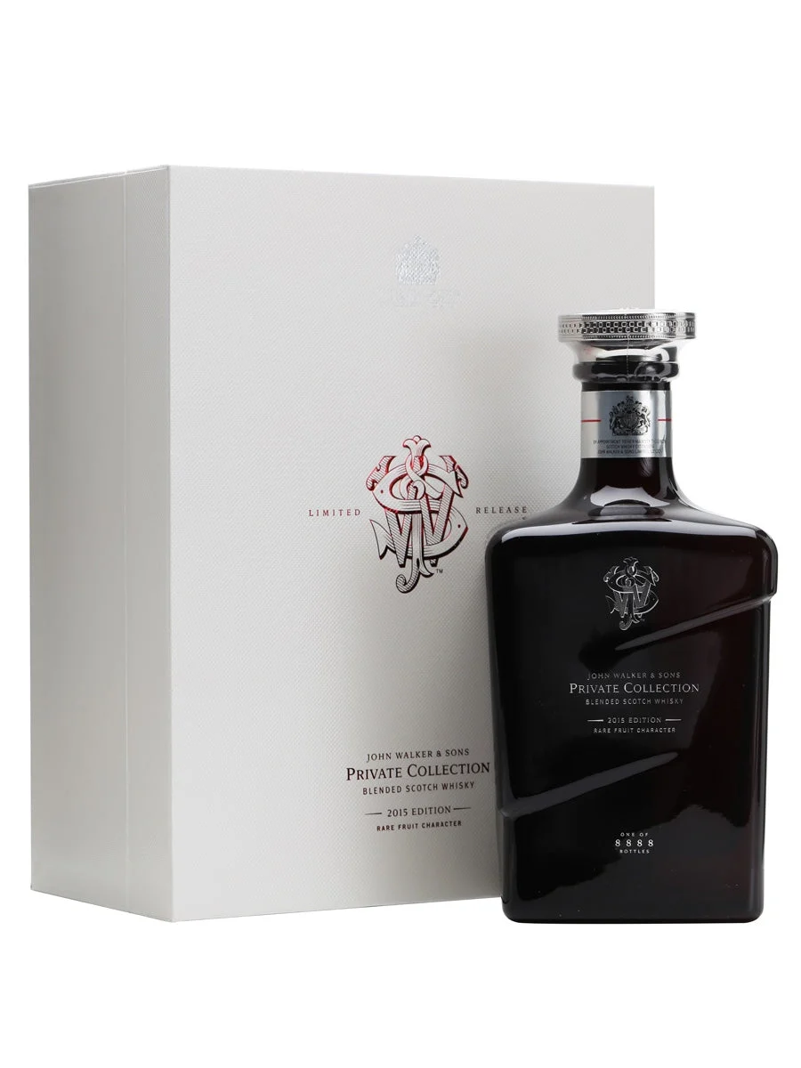 John Walker & Sons Private Collection 2015 Edition Blended Scotch Whisky - Whiskey