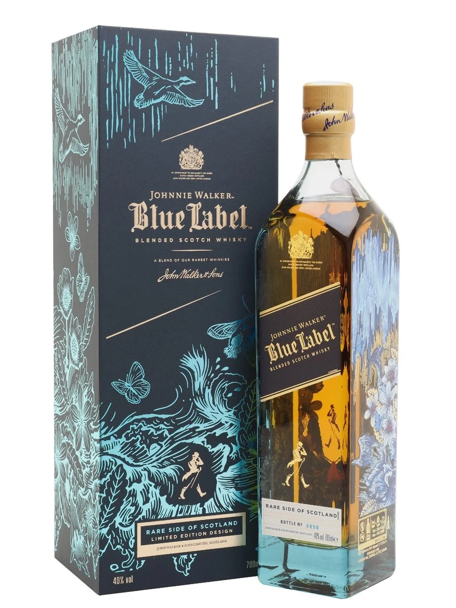 Johnnie Walker Blue Label Rare Side of Scotland Blended Scotch Whisky | 700ML