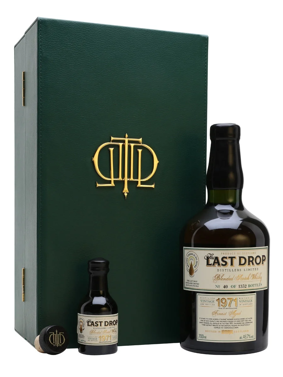 Last Drop Distillers 1971 Blended Scotch Blended Scotch Whisky - Whiskey