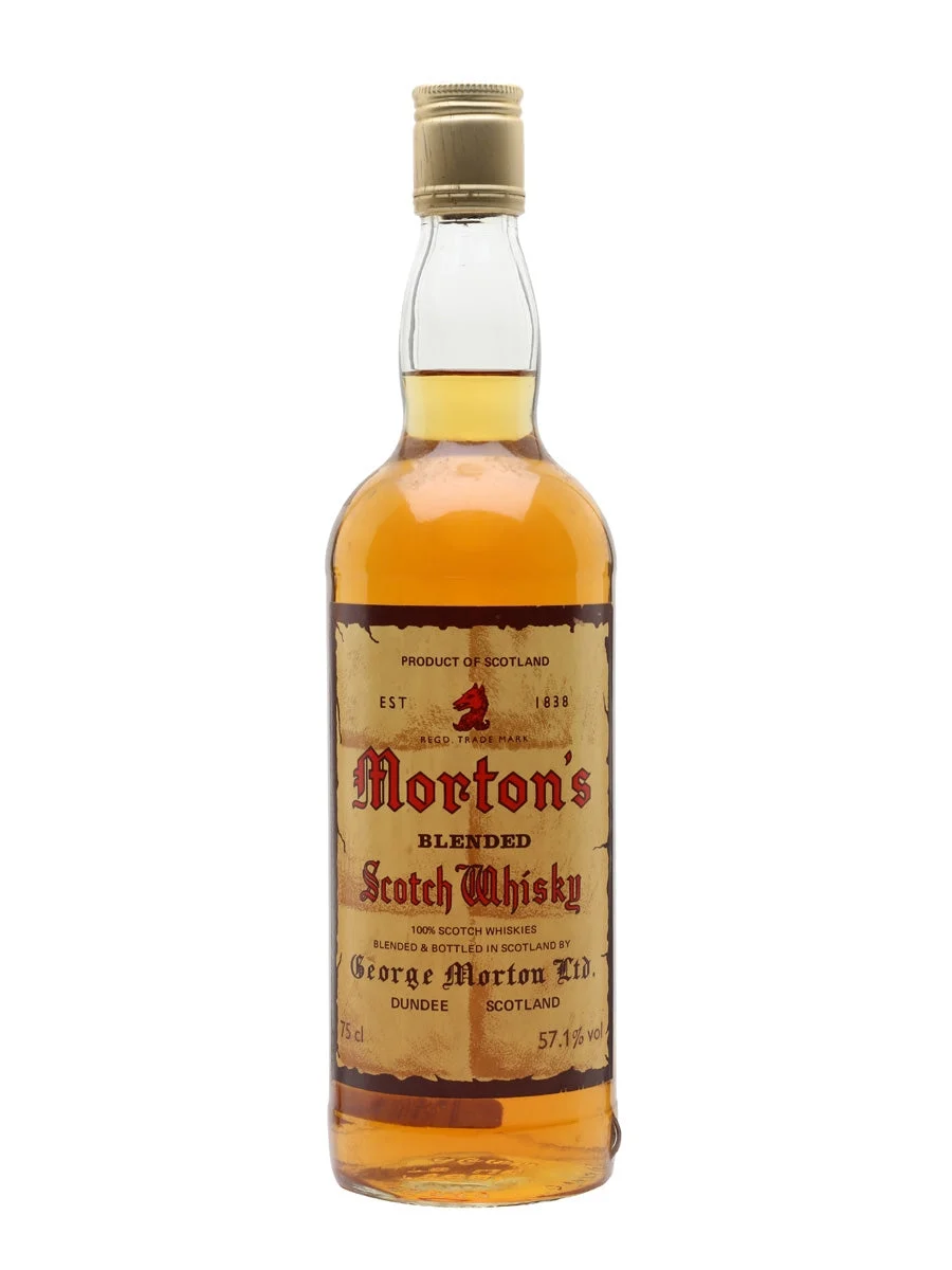 Morton's Bot.1980s 100 Proof Blended Scotch Whisky - Whiskey
