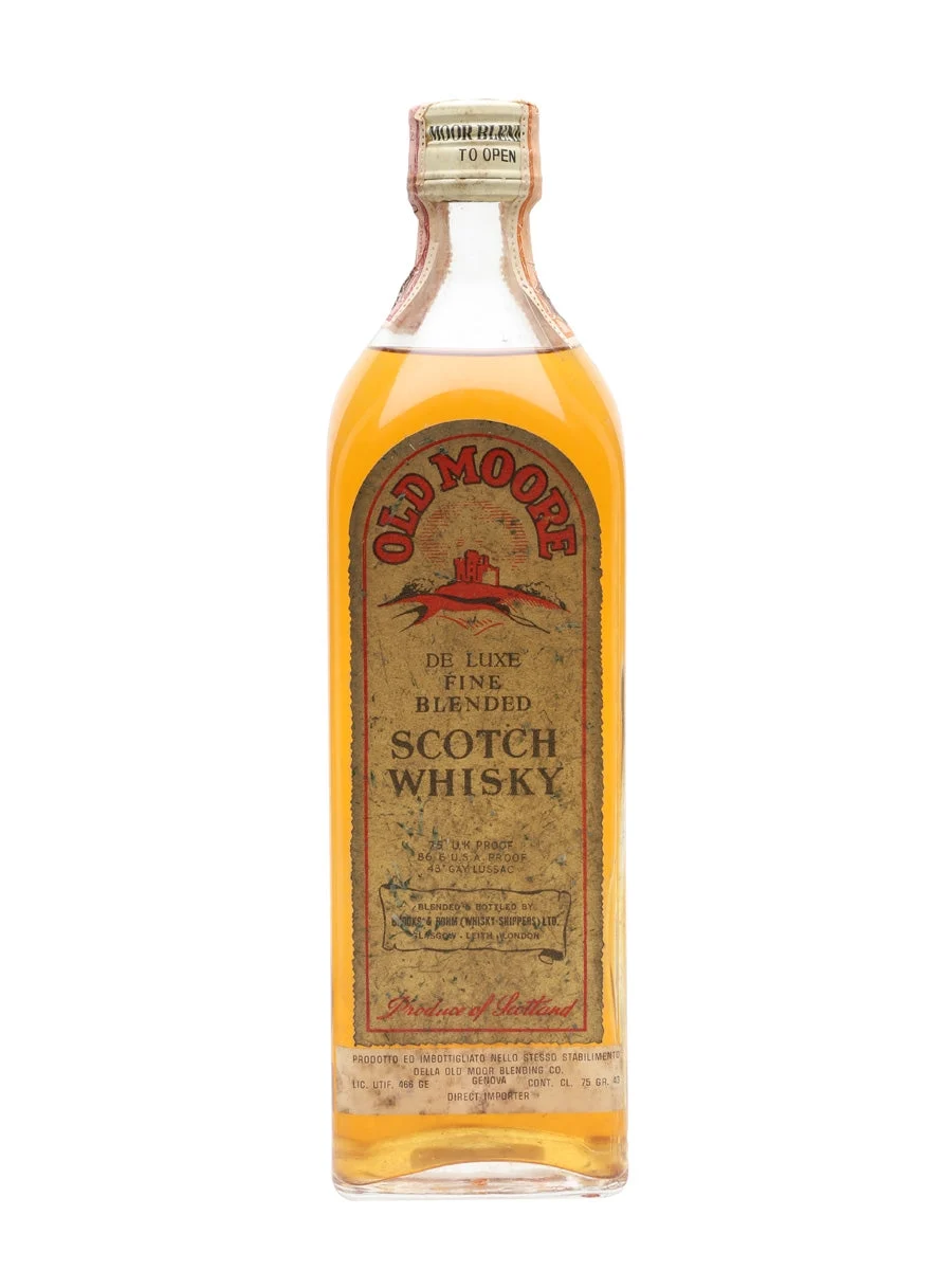 Old Moore Bot.1960s Blended Scotch Whisky - Whiskey