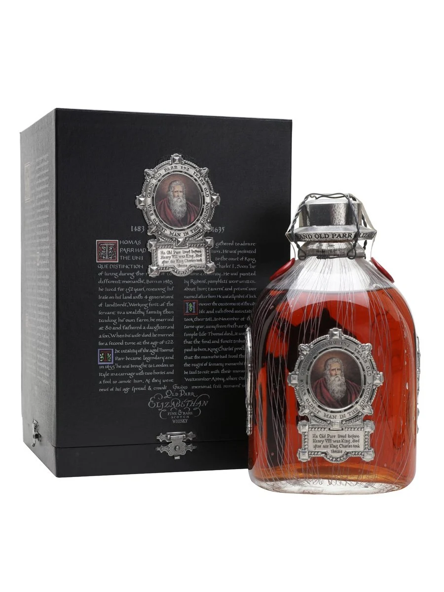 Grand Old Parr Elizabethan Edition 11 Blended Scotch Whisky | 820ML - Whiskey