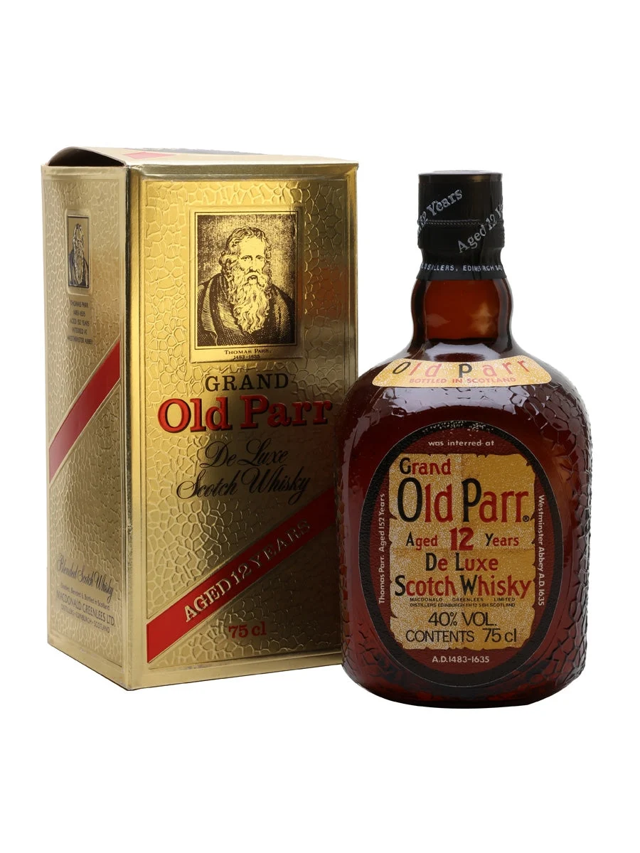 Old Parr 12 Year Old Bot.1980s Blended Scotch Whisky - Whiskey