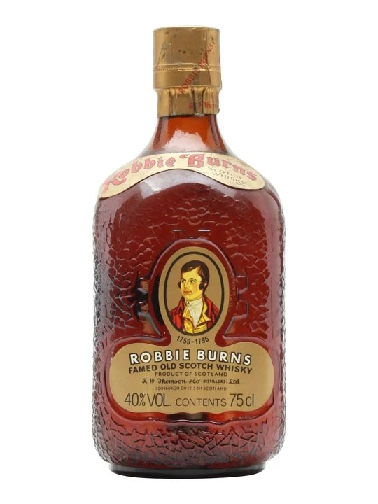 Robbie Burns Bot.1970s Blended Scotch Whisky - Whiskey