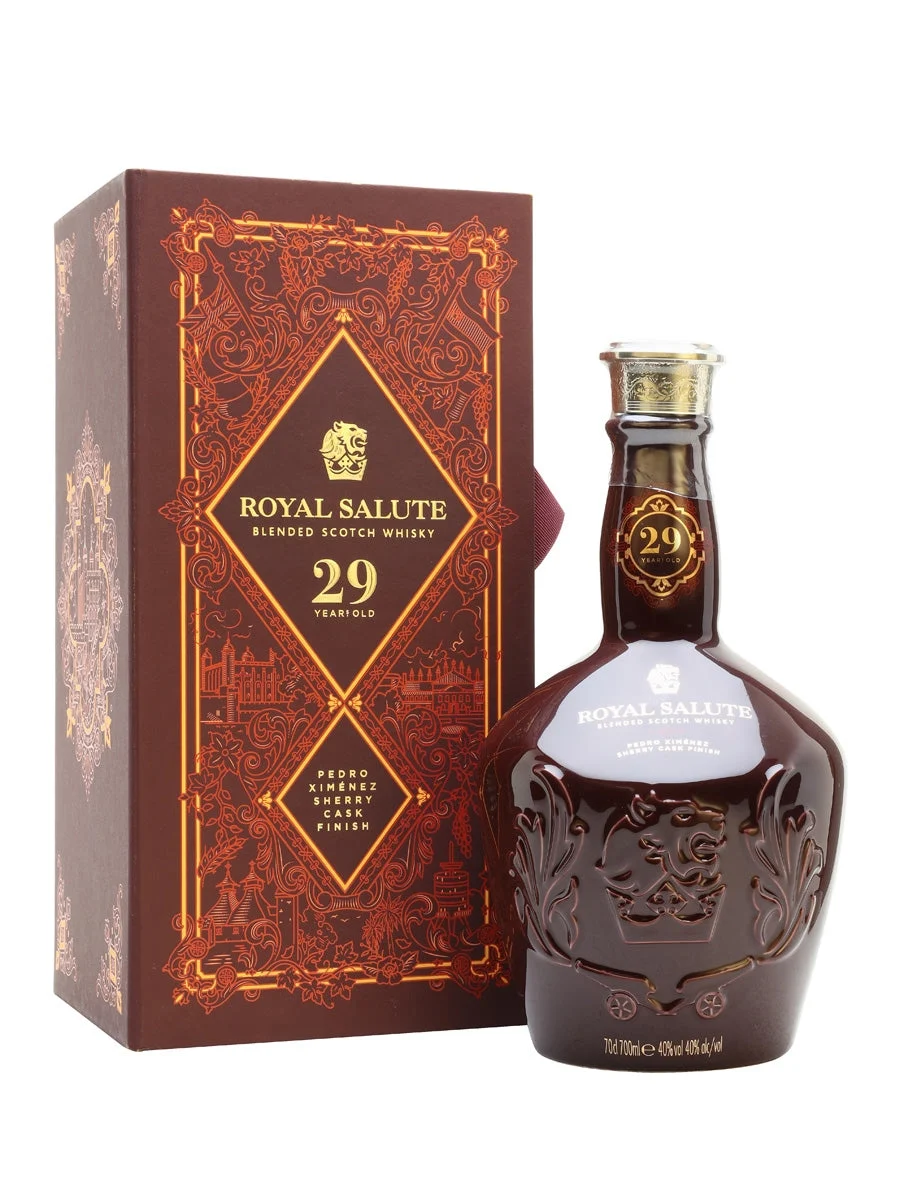 Royal Salute 29 Year Old PX Sherry Cask Finish Blended Scotch Whisky - Whiskey