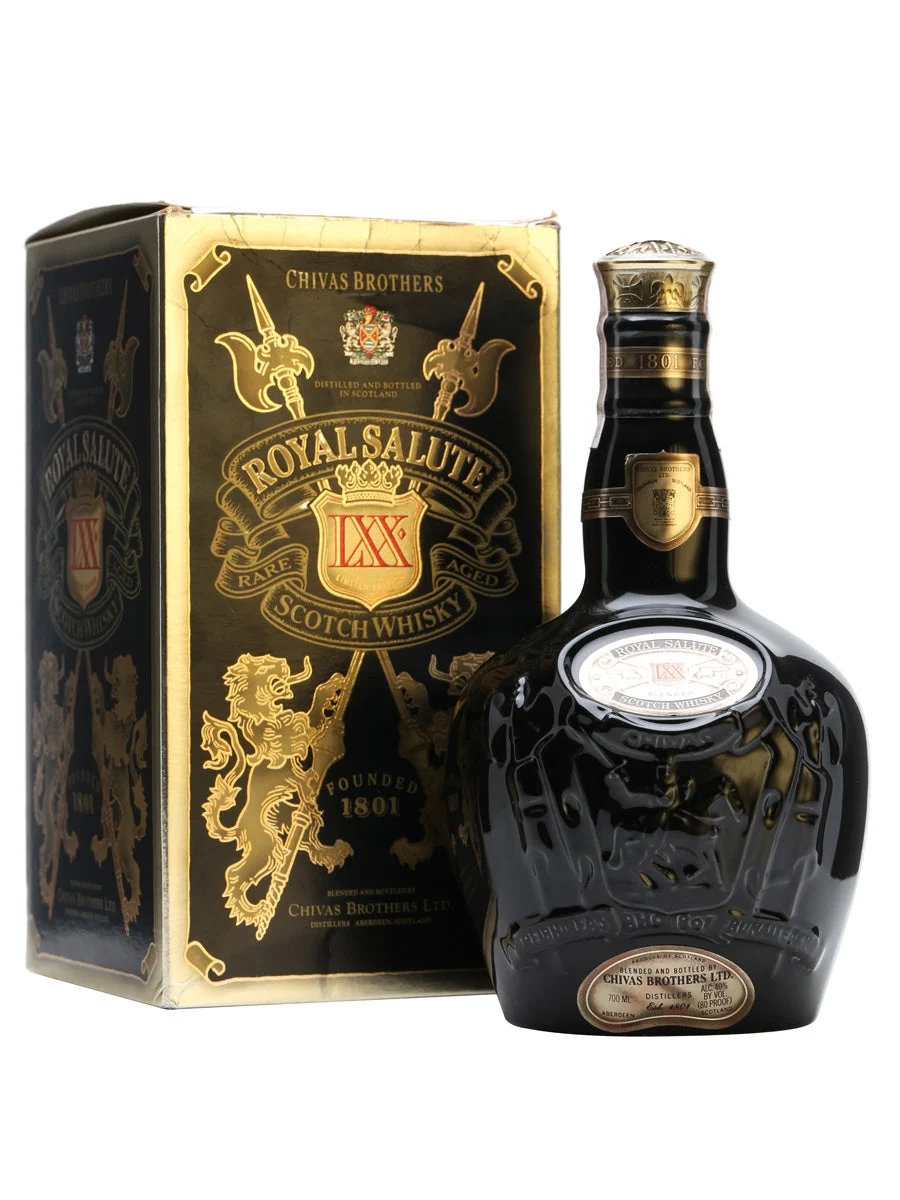 Royal Salute LXX 21 Year Old Blended Scotch Whisky | 700ML - Whiskey