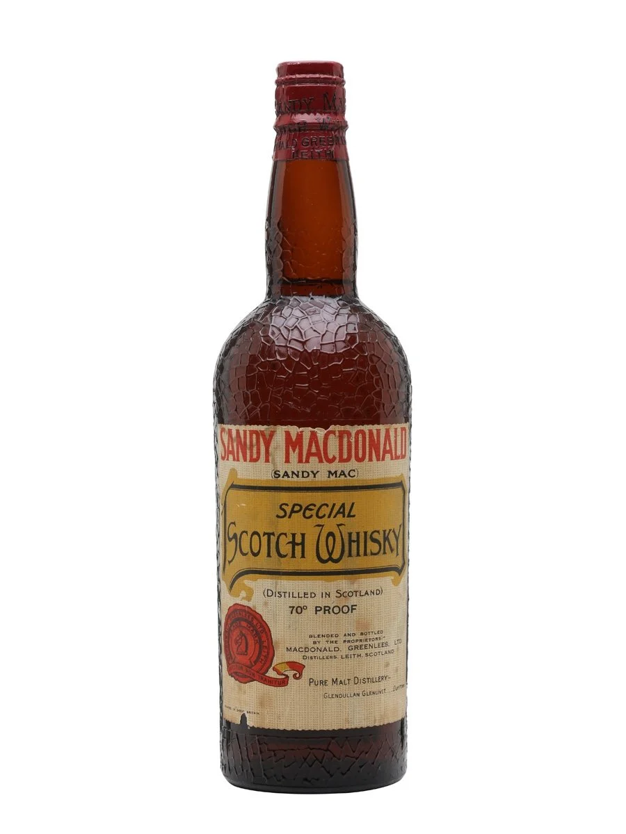Sandy MacDonald Bot.1950s Spring Cap Blended Scotch Whisky | 700ML - Whiskey
