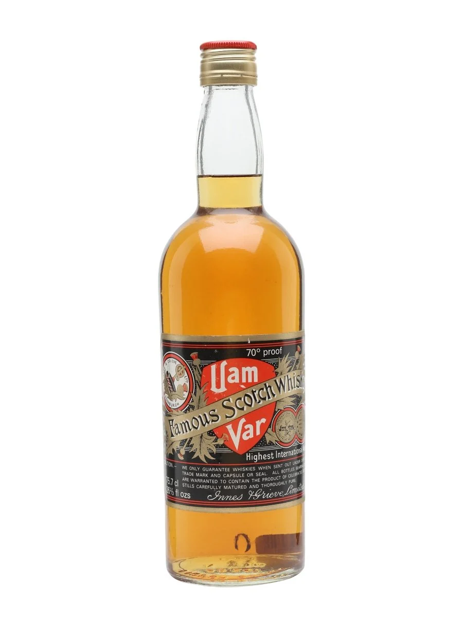 Uam Var Famous Scotch Whisky Bot.1960s Blended Scotch Whisky | 757ML - Whiskey