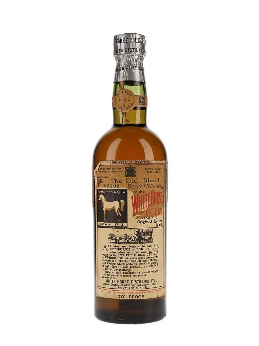 White Horse Bot.1948 Blended Scotch Whisky | 700ML - Whiskey