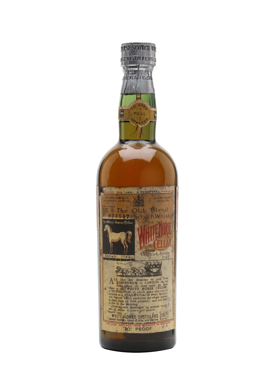 White Horse Bot.1952 Blended Scotch Whisky - Whiskey