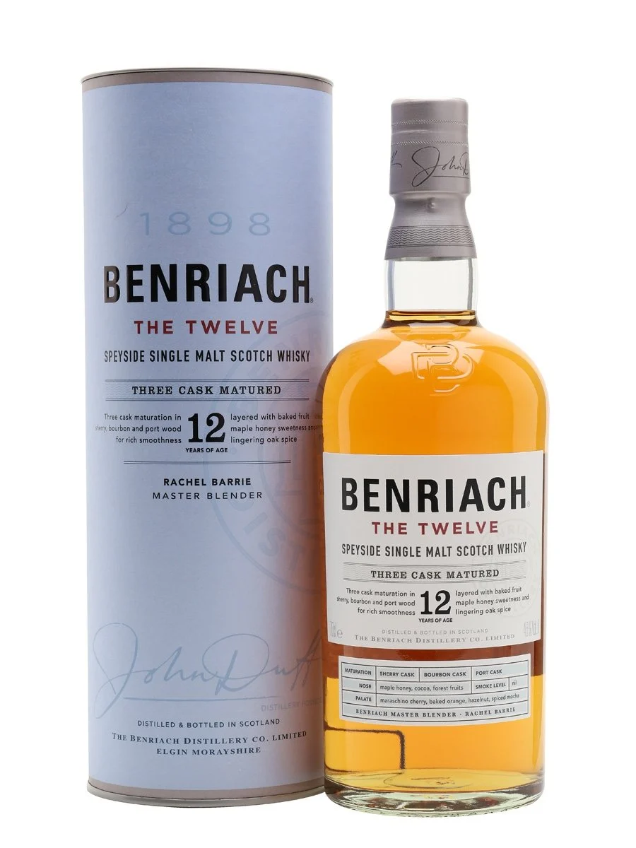 Benriach The Twelve 12 Year Old Speyside Single Malt Scotch Whisky | 700ML - Whiskey