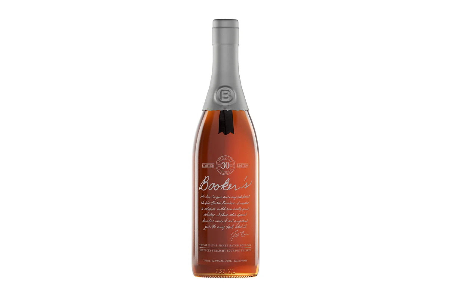 Whisky de lanzamiento limitado del 30 aniversario de Booker
