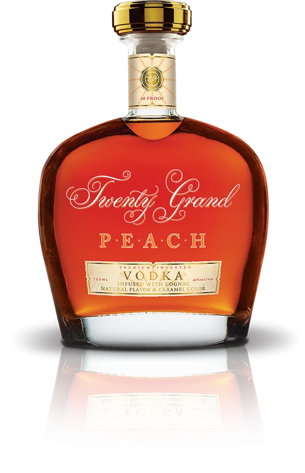 Vodka Twenty Grand Peach con infusión de coñac