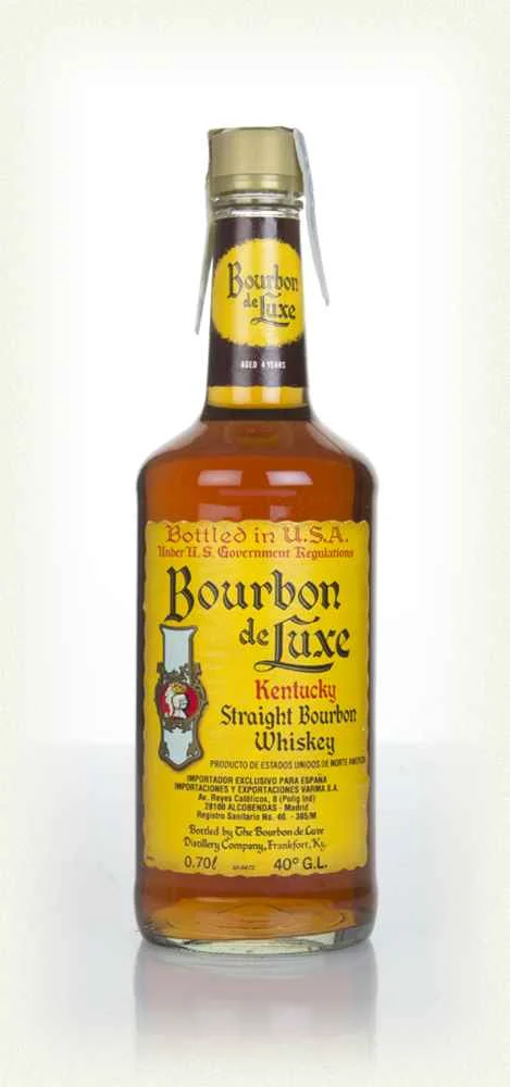 Bourbon de Luxe 4 Year Old - 1990s Whiskey | 700ML