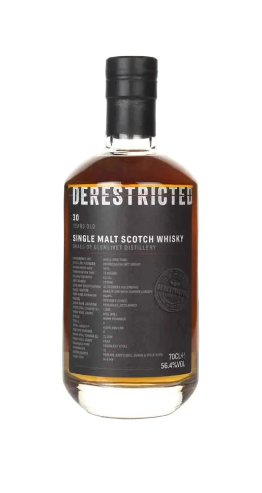 Braes of Glenlivet 30 Year Old - Derestricted Scotch Whisky | 700ML