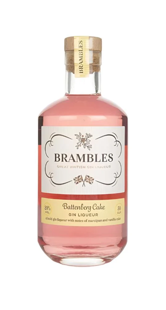 Brambles Battenberg Cake Gin Liqueur | 500ML