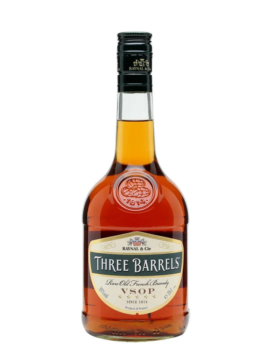 Three Barrels VSOP Brandy | 700ML