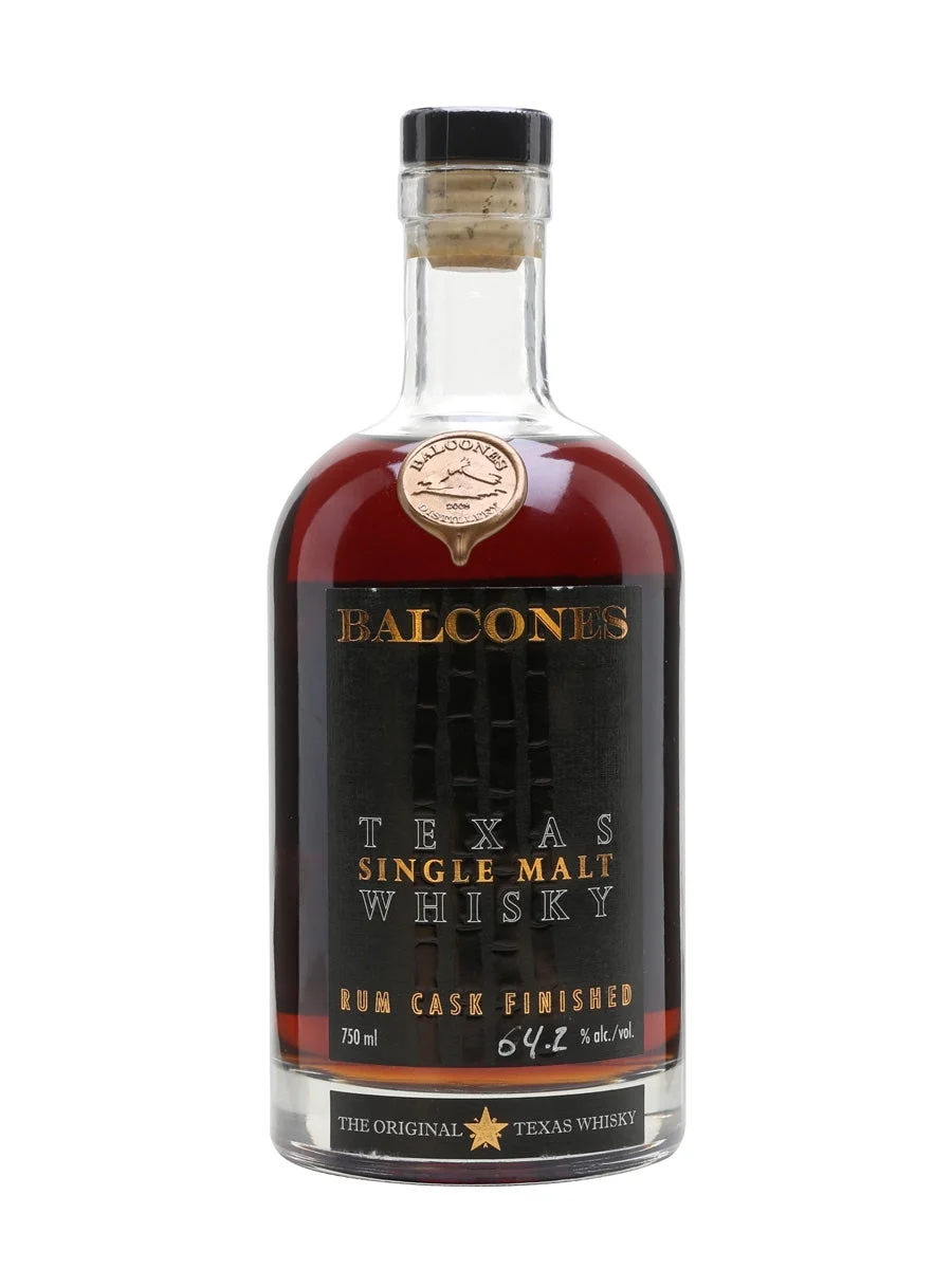 Balcones Texas Rum Cask Finish Single Malt Whisky - Whiskey