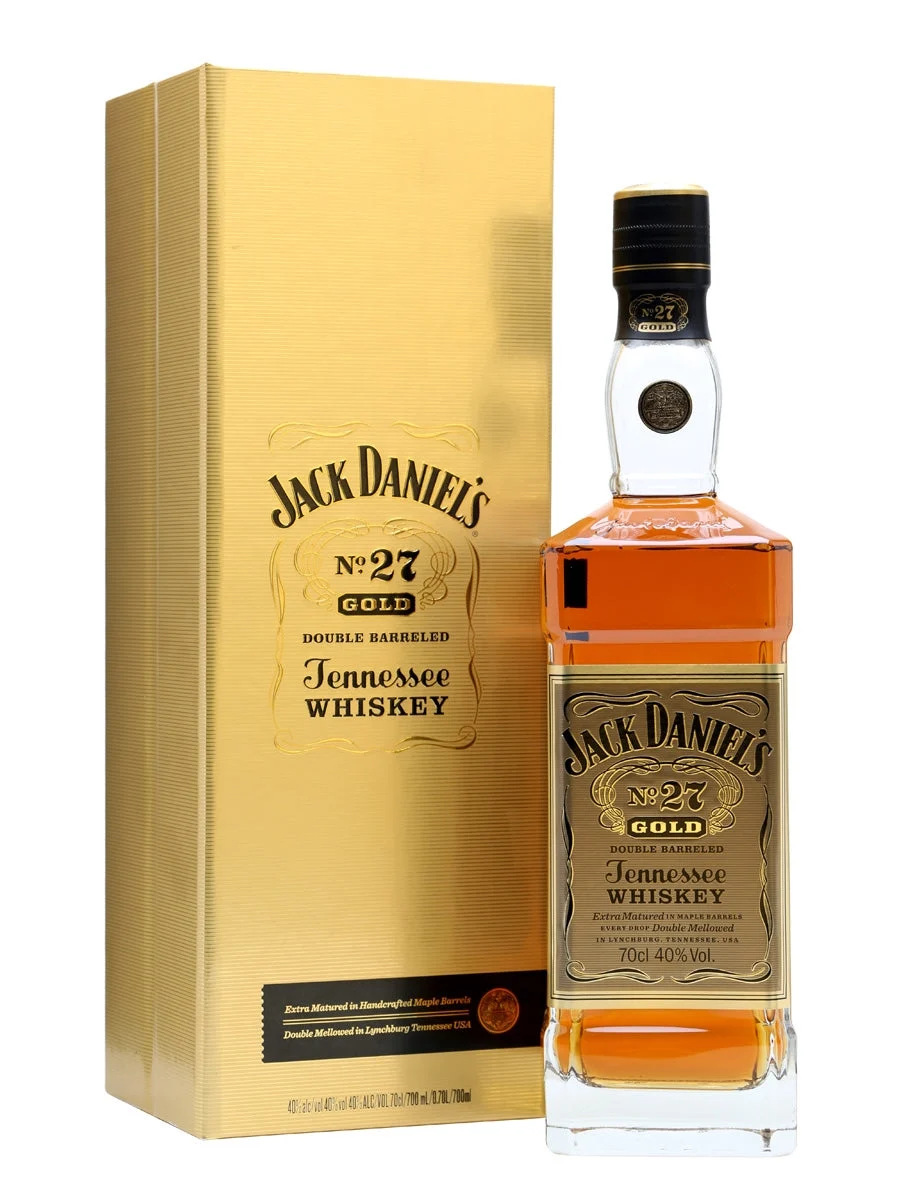 Jack Daniel's Gold No 27 Double Barreled Tennessee Whiskey | 700ML