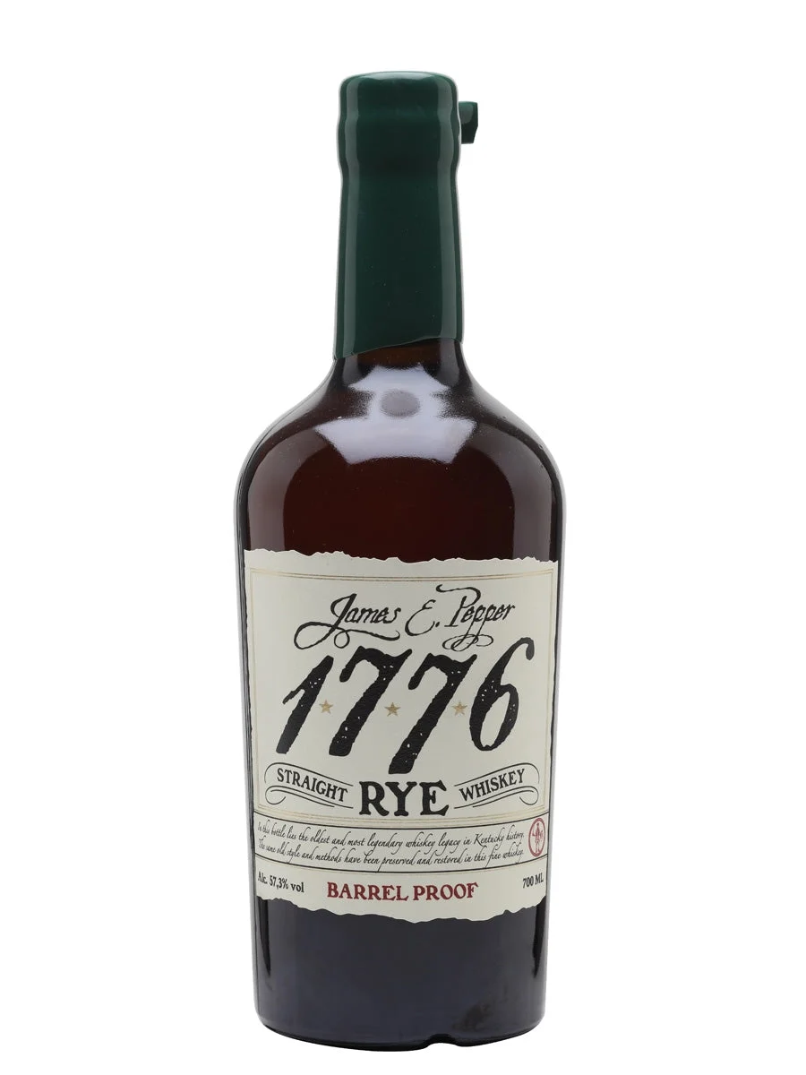 James E. Pepper 1776 Barrel Proof Straight Rye Whiskey