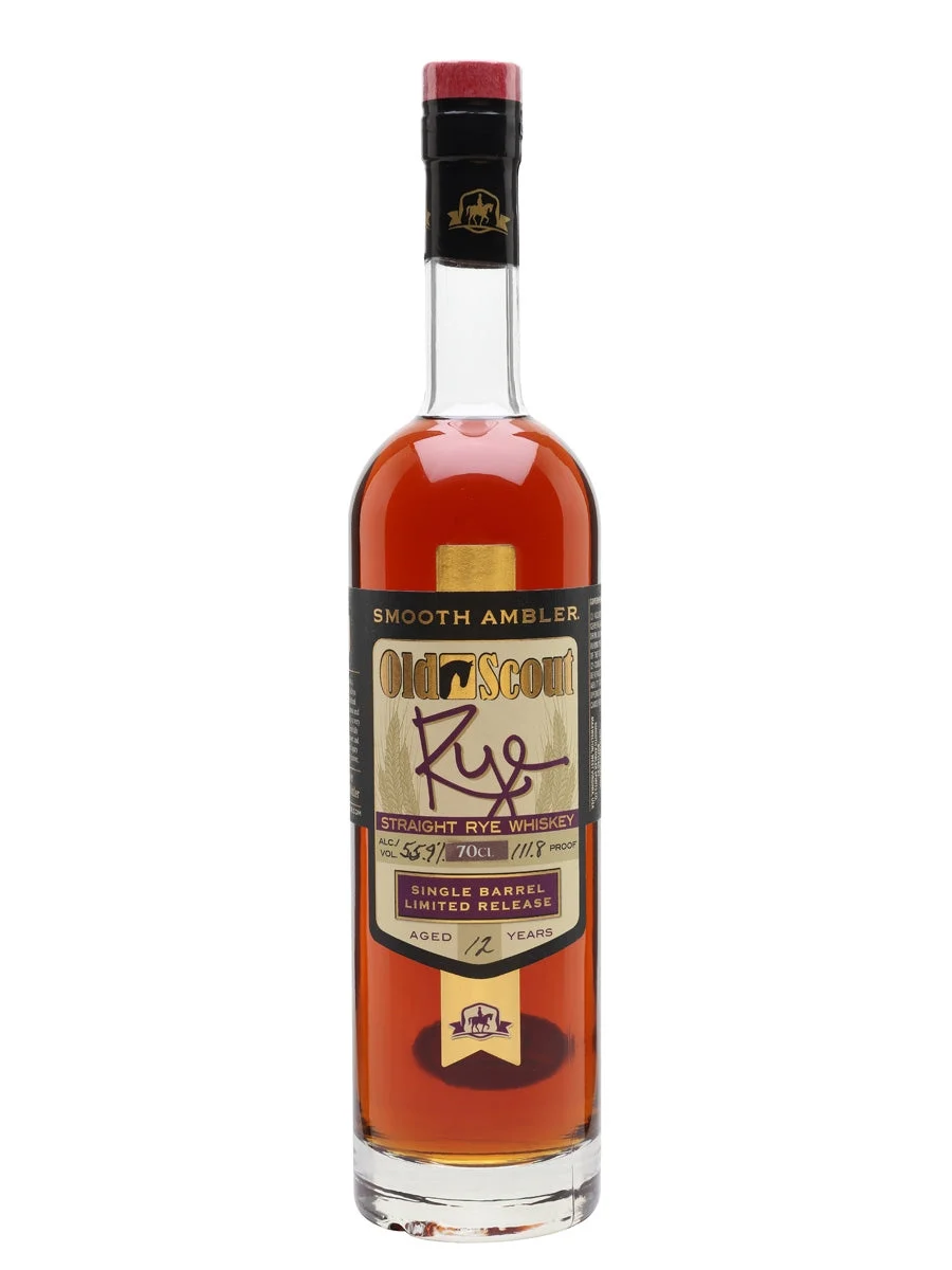 Smooth Ambler Old Scout 12 Year Old Single Barrel Rye Whiskey
