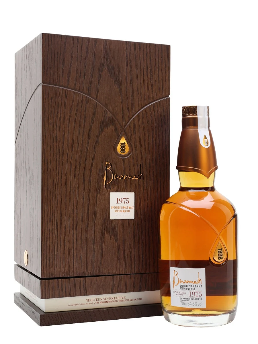 Benromach Heritage 1975 Sherry Cask Speyside Single Malt Scotch Whisky | 700ML - Whiskey