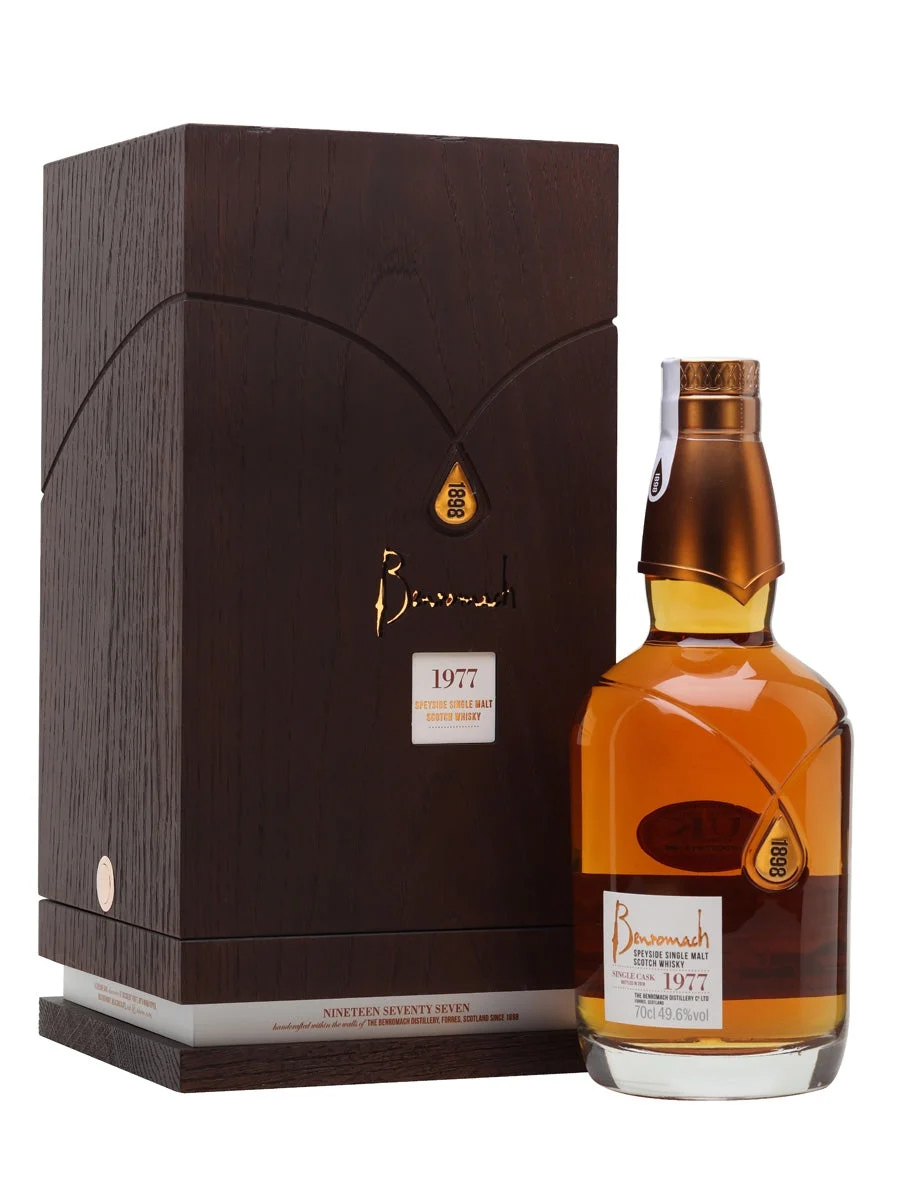 Benromach 1977 Vintage Speyside Single Malt Scotch Whisky | 700ML - Whiskey