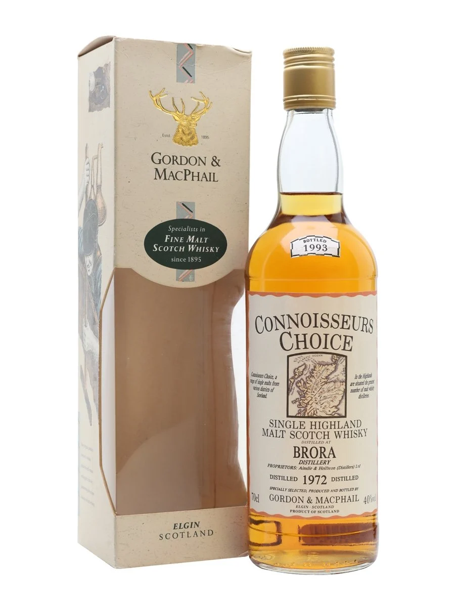Brora 1972 Bot.1993 Connoisseurs Choice Highland Single Malt Scotch Whisky | 700ML - Whiskey