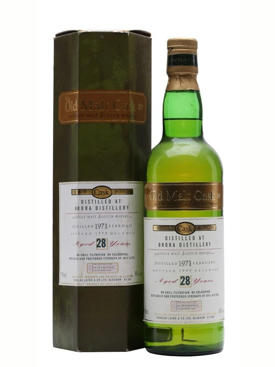Brora 1971 28 Year Old Old Malt Cask Highland Single Malt Scotch Whisky | 700ML - Whiskey