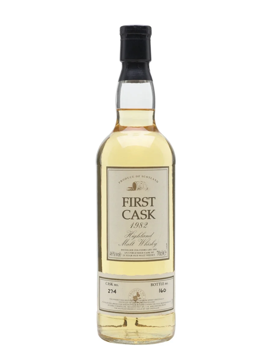 Brora 1982 21 Year Old Cask #274 First Cask Highland Single Malt Scotch Whisky | 700ML