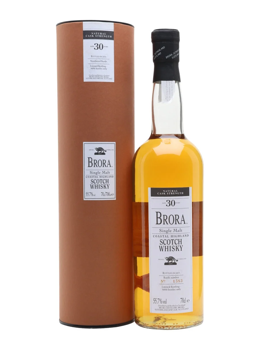 Brora 30 Year Old 2nd Release Bot.2003 Highland Single Malt Scotch Whisky | 700ML - Whiskey