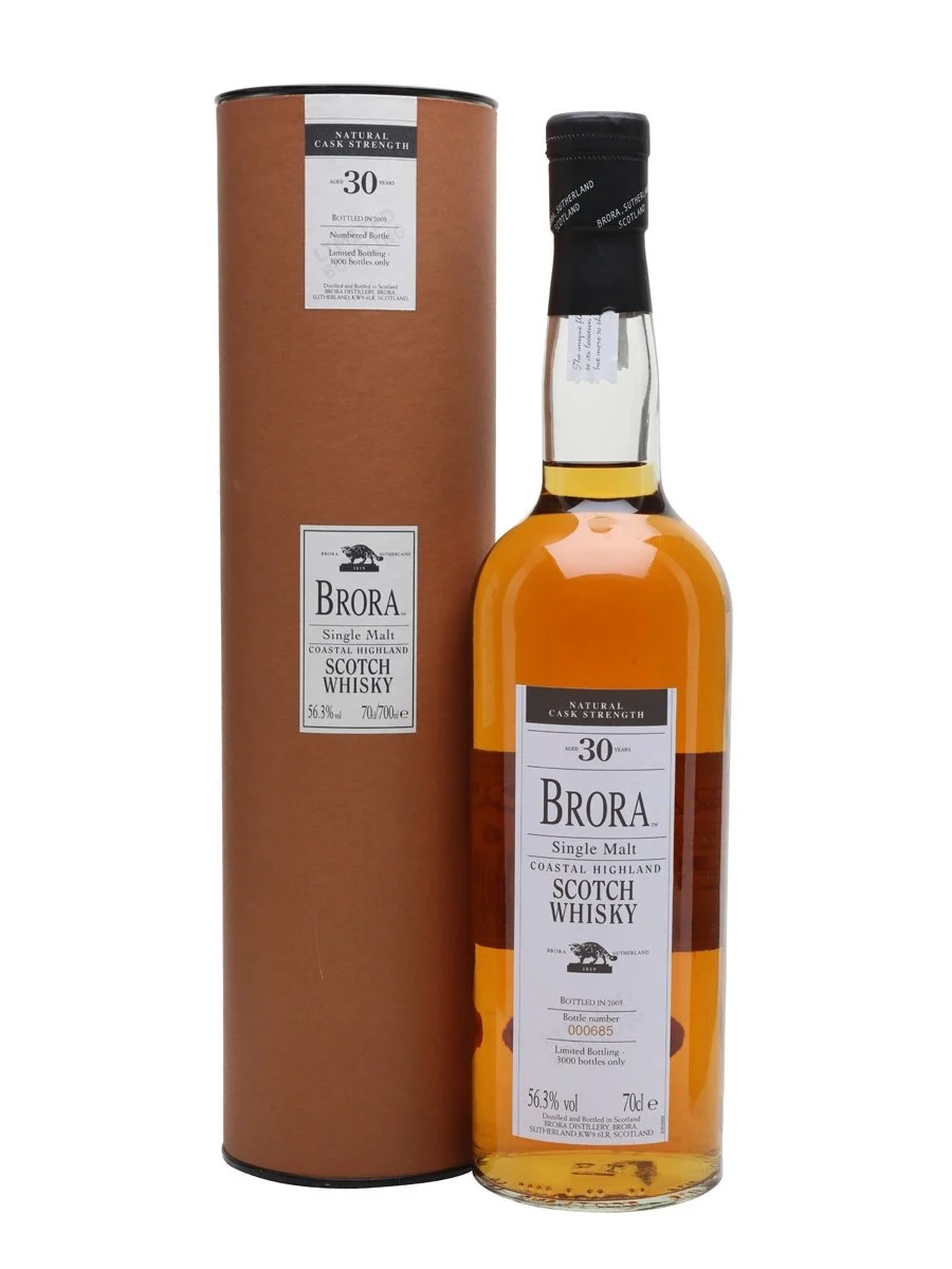 Brora 30 años, cuarto lanzamiento Bot.2005 Whisky escocés de pura malta Highland | 700ML