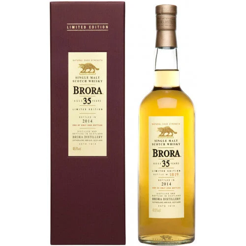 Brora 14th Release 35 Year Old Single Malt Scotch Whisky - Whiskey