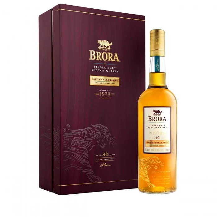 Brora 1978 40 Year Old 200th Anniversary Single Malt Scotch Whisky - Whiskey