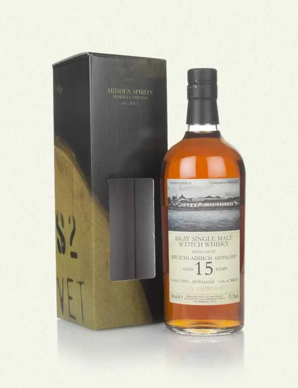 Bruichladdich 15 Year Old 2002 (cask BR218) - Hidden Spirits Whisky | 700ML