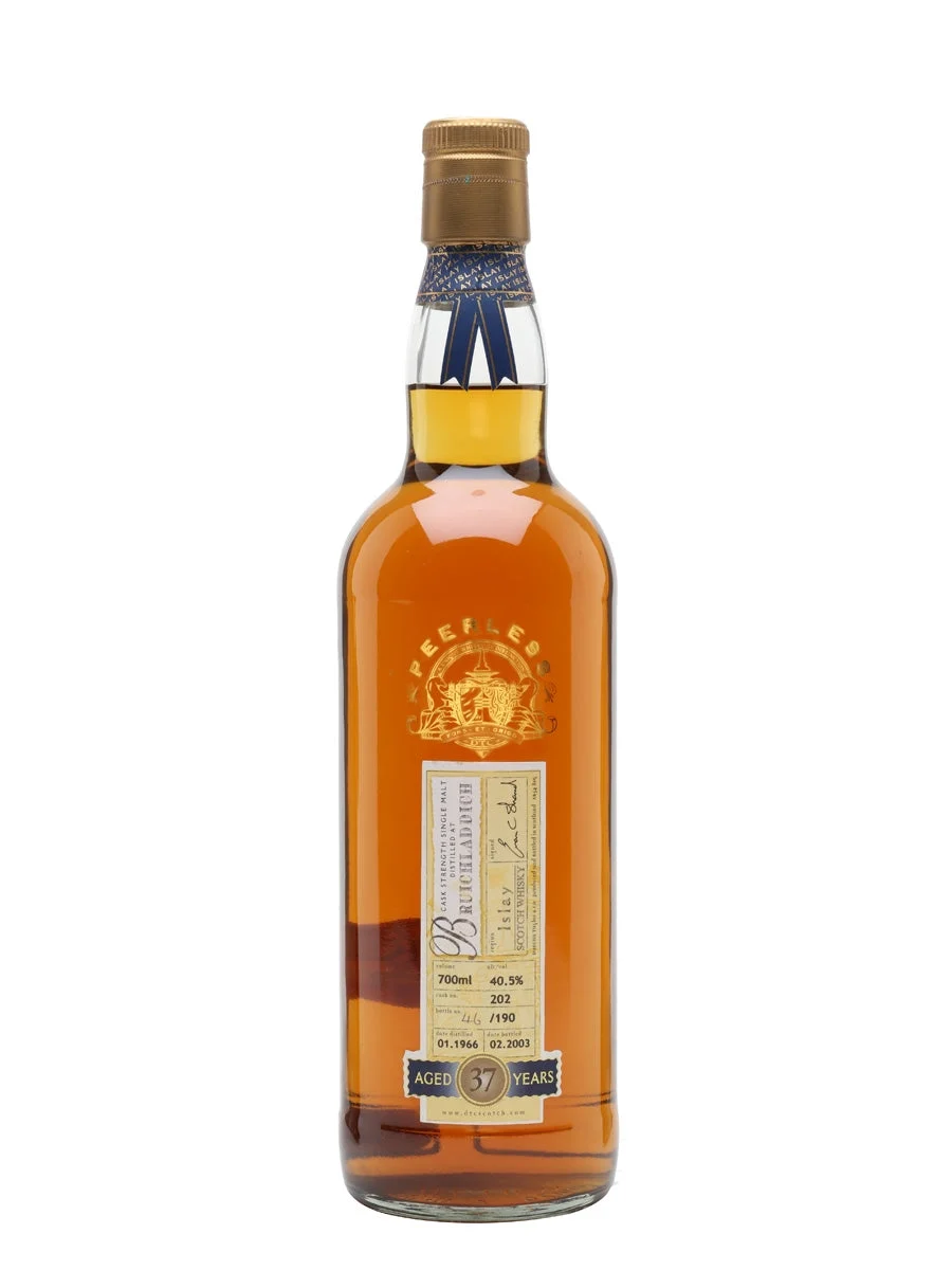 Bruichladdich 1966 37 años Cask # 202 Whisky escocés de malta única Peerless Islay | 700ML