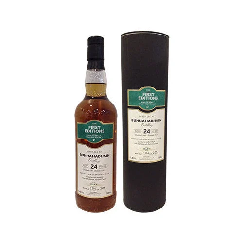 Bunnahabhain 24 Year Old Single Malt (The First Editions) Scotch Whisky - Whiskey